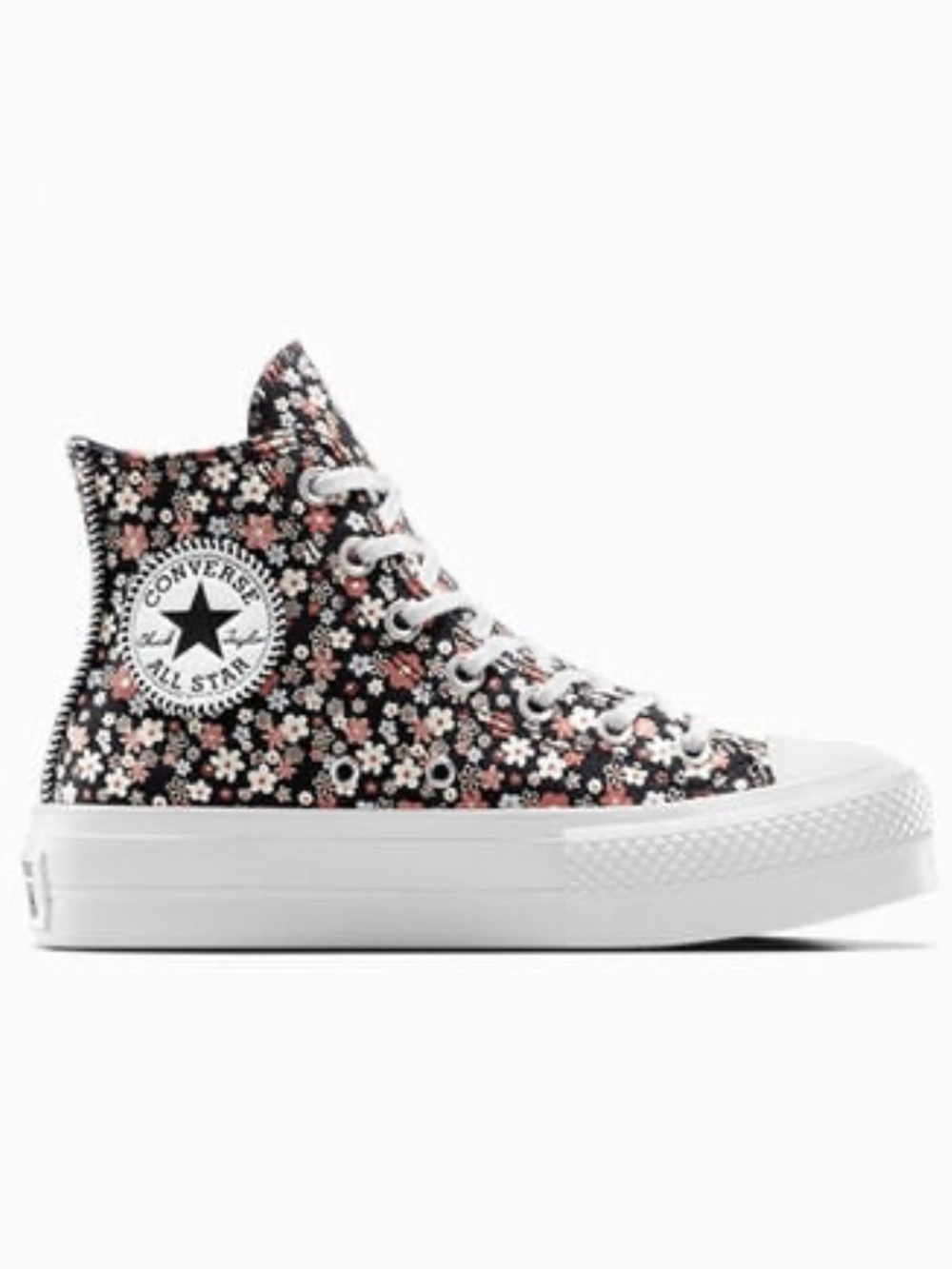 Converse Chuck Taylor All Star Lift Platform Petite Petals Women’s size 7 NEW!!!